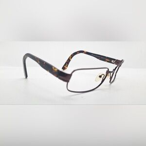 Vintage Kirkland Signature Meritage Brown Oval Metal Sunglasses Frames Only